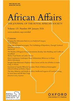 African Affairs Cover