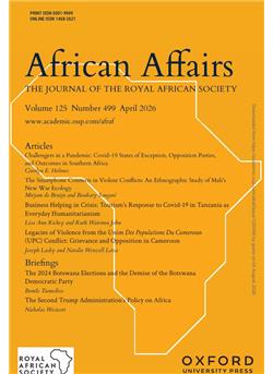 African Affairs Cover