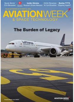 Aviation Week & Space Technology Cover