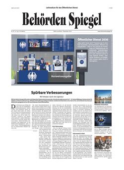 Behörden Spiegel Cover