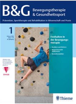 Bewegungstherapie und Gesundheitssport Cover