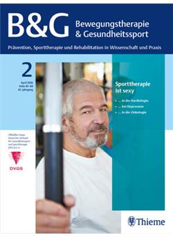 Bewegungstherapie und Gesundheitssport Cover