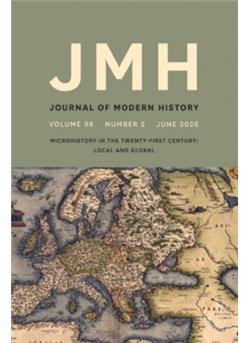 The Journal of Modern History Cover