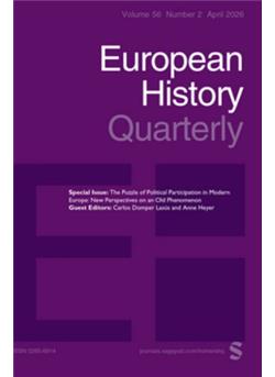 European History Quarterly Cover
