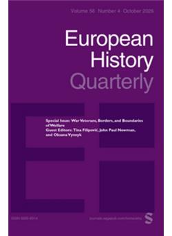 European History Quarterly Cover