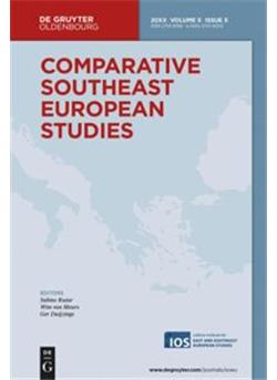 Comparative Southeast European Studies Cover