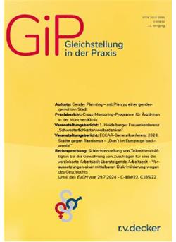 Gleichstellung in der Praxis E-Paper Cover