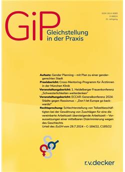 Gleichstellung in der Praxis E-Paper Cover