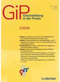 Gleichstellung in der Praxis E-Paper Cover