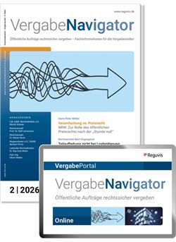 VergabeNavigator Cover