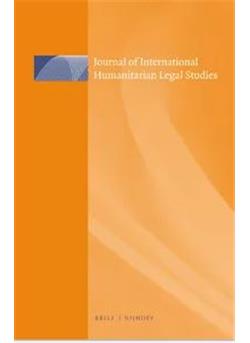 Journal of international humanitarian legal studies Cover