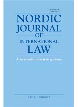 Nordic Journal of International Law Cover