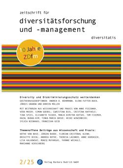 Zeitschrift für Diversitätsforschung und -management Cover