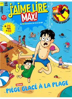 J'aime lire Max Cover