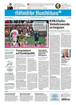 Kölnische Rundschau Cover