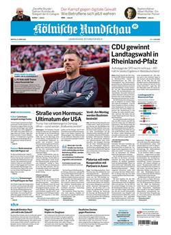 Kölnische Rundschau Cover