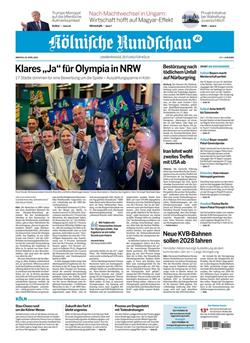 Kölnische Rundschau E-Paper Cover