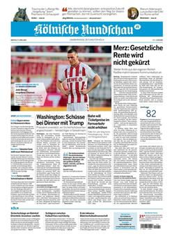 Kölnische Rundschau Cover