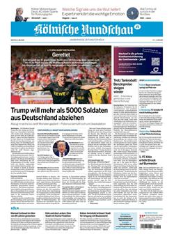 Kölnische Rundschau Cover