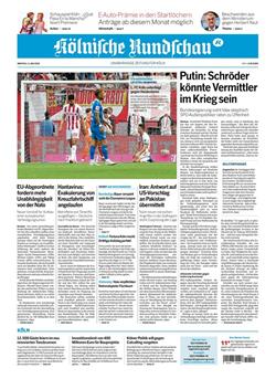 Kölnische Rundschau Cover