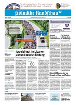 Kölnische Rundschau Cover