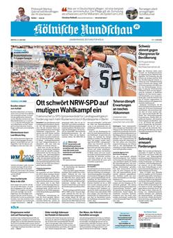 Kölnische Rundschau Cover