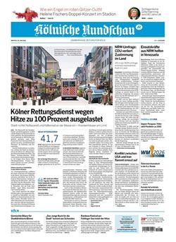 Kölnische Rundschau E-Paper Cover