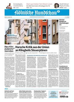 Kölnische Rundschau Cover