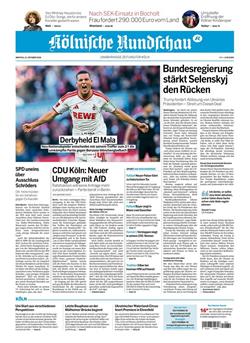 Kölnische Rundschau Cover