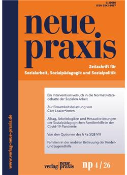 Neue Praxis Cover