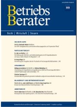 Betriebs-Berater Cover