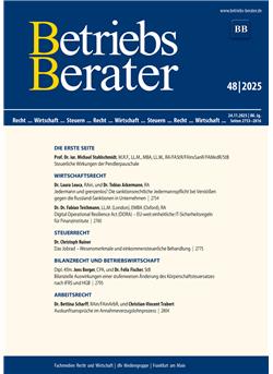 Betriebs-Berater Cover
