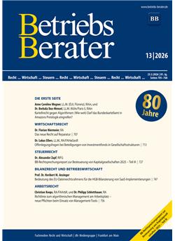 Betriebs-Berater Cover