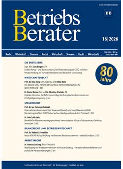 Betriebs-Berater Cover
