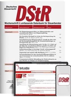 Deutsches Steuerrecht Cover