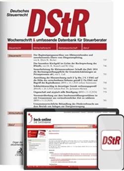 Deutsches Steuerrecht Cover