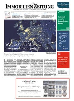 Immobilien Zeitung E-Paper Cover
