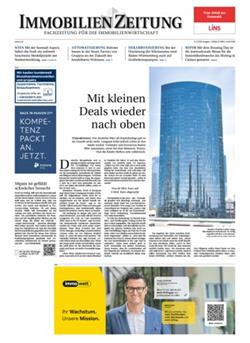 Immobilien Zeitung E-Paper Cover