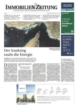 Immobilien Zeitung Cover