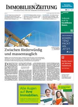Immobilien Zeitung Cover
