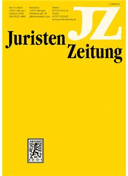 Juristenzeitung - Institutionen E-Paper Cover