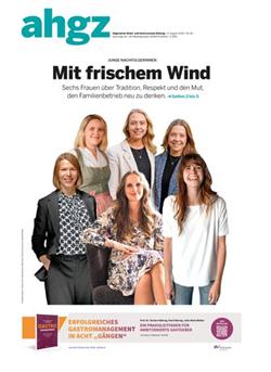 Allgemeine Hotel- und Gastronomie-Zeitung ahgz E-Paper Cover