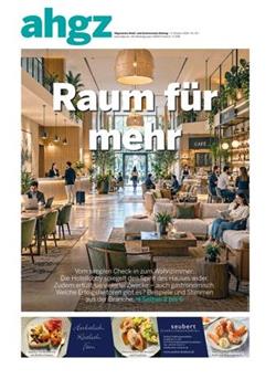 Allgemeine Hotel- und Gastronomie-Zeitung ahgz Cover