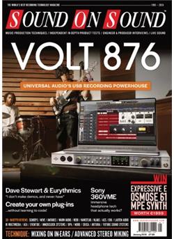 Sound on Sound (UK) Cover