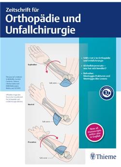 Zeitschrift für Orthopädie und Unfallchirurgie - Institutionen E-Paper Cover