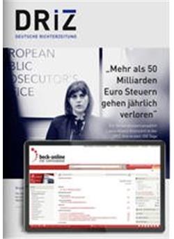 Deutsche Richterzeitung Cover