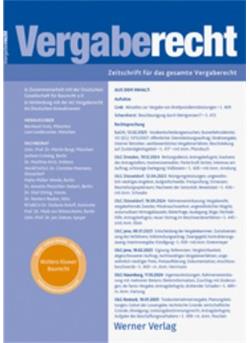 Vergaberecht Cover