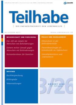 Teilhabe E-Paper Cover