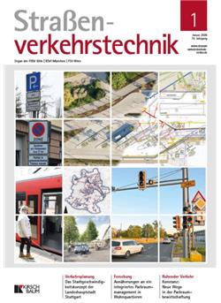 Straßenverkehrstechnik Cover