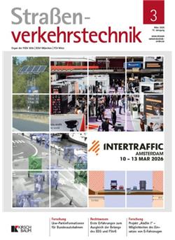 Straßenverkehrstechnik E-Paper Cover